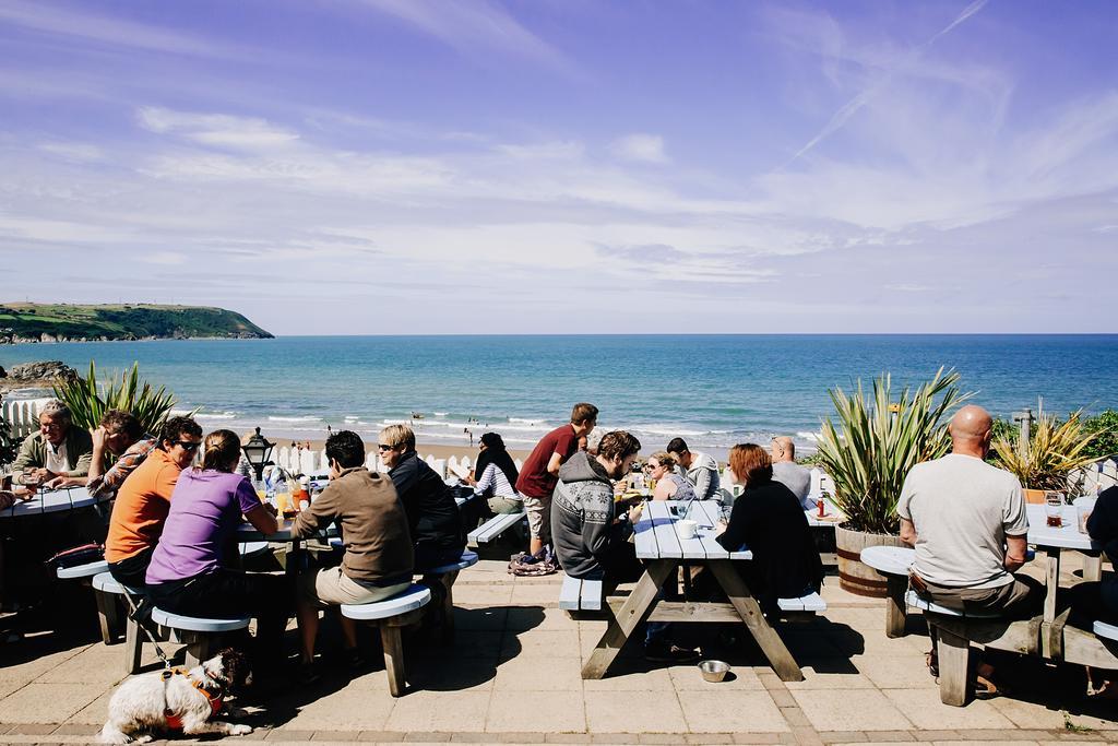 Ship Inn Aberporth Bagian luar foto